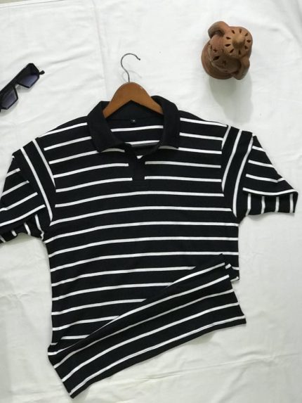 Premium Classic Black Polo Shirt For Men