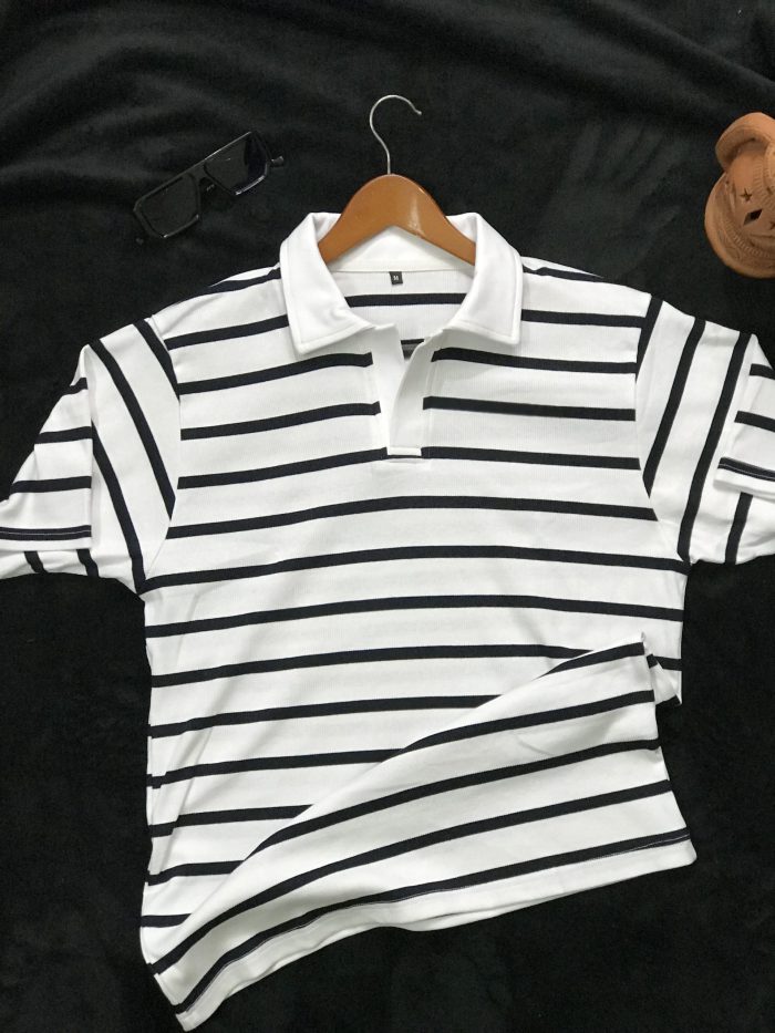 Premium Classic White Polo Shirt For Men - Image 1