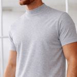Premium Crewneck Gray T-shirt