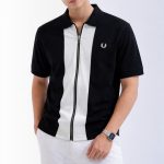 Premium Full Zipper Black T-Shirt For Men